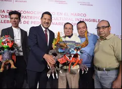 Entregan Declaratoria de Patrimonio Cultural Inmaterial a familiares de Pedro Linares, creador de los Alebrijes, CDMX
