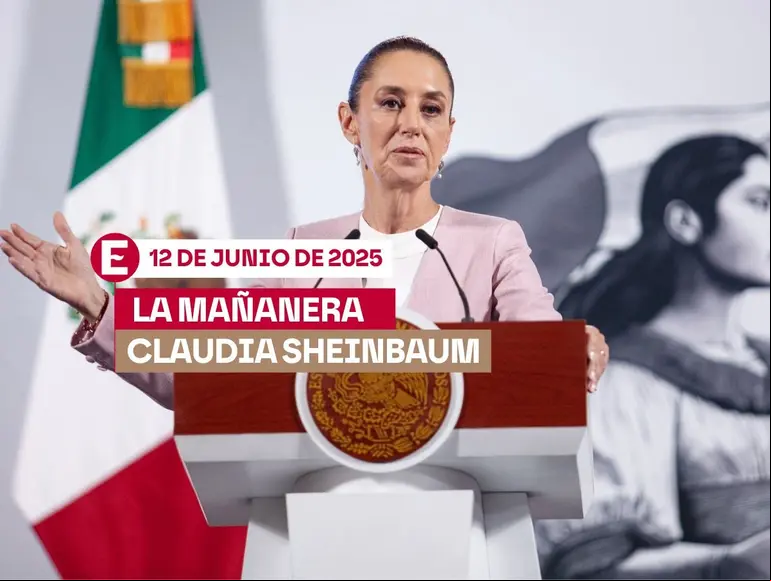 Mañanera de Sheinbaum hoy en vivo | 12 de junio de 2025