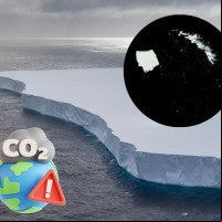 NASA capta el iceberg más grande del mundo desintegrándose